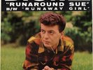 DION - Runaround Sue / Runaway Girl - 1961 Laurie Records Picture Sleeve Only