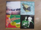 4x Vinyl Fruit Bats . Hood . The Farm . The Charlatans