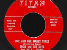 EDDIE & THE RAYS / Titan 45 - rare DALLAS TEXAS NMint northern soul  (Hear It )