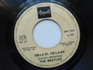 RARE Italian Promo Apple 45 The Beatles - Ob-La-Di Ob-La-Da 1968