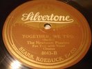 JAZZ NEWTOWN PIPPINS Together, We Two SILVERTONE 8043 off GENNETT E-