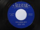 DANIEL JAMES Rock Moon Rock Allstar Rockabilly 45 HEAR
