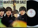 THE BEATLES  for sale  LP  1964 RED WHITE GOLD ODEON German 1st Press Laminated