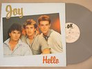 RARE JOY hello GREY COLOURED LP ITALO DISCO GERMAN EUROBEAT NM
