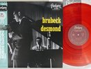 DAVE BRUBECK QUARTET DESMOND FANTASY VIJ-4038 Japan OBI Clear Red LP