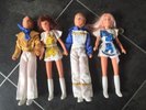 Abba Set Of 4 Matchbox Dolls Agnetha Frida Bjorn Benny