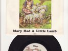 Wings(Paul McCartney)-Mary Had A Little Lamb/Little Woman Love-45 & Pic Sleeve