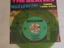 BEATLES  45 SINGLE DECCAGONE GREEN VINYL HELLO LITTLE GIRL PROMO RECORD