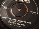 Original Rare Northern Soul - The Gospel Classics - More Love on Uk Chess