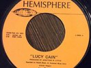 BABY GRAND, Lucy Cain 45, VERY RARE WISCONSIN ROCK, 1972 on Hemisphere PRIVATE