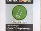 Rare Blink 182 Official Promo Music Poster for Single First Date Picture Disc