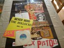 RARE ORIGINAL SEX PISTOLS NEVER MIND THE BOLLOCKS WITH POSTER AND 7