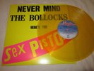 Sex Pistols Never Mind The Bollocks Transparent Yellow Vinyl LP New