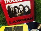 THE DOORS L.A. WOMAN '71 •TRUE 1st PRESS• ORIG EMBOSSED COVER+WINDOW+CRUCIFIX