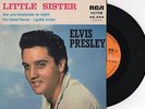 ELVIS PRESLEY. LITTLE SISTER. RARE FRENCH EP 7
