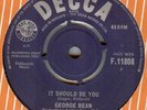 GEORGE BEAN**IT SHOULD BE YOU**BEAT**THE ROLLING STONES**LISTEN TO IT