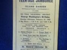 Teen-Age Jamboree Poster, Flyer From Feb. 22,1960 Rock N Roll Show, LI, NY Arena