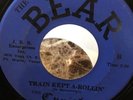 THE CYNICS 45 Train Kept A Rollin / Better Man  TX GARAGE PSYCH BEAR