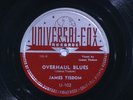 78 RPM --  James Tisdom, Universal-Fox U-102, E+  Blues