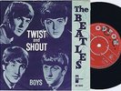 THE BEATLES Twist and Shout Norwegian 45PS 1963