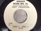 CARMELITA ROSE BUD / ISN'T IT LONELY RARE SOUL TEST PRESSING 45 MONARCH