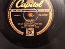 NAT KING COLE STAN KENTON  RARE CAPITOL 78 ORANGE COLOURED SKY / JAM-BO