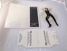 MADONNA *CRAZY FOR YOU* RARE 1991 UK SHAPED PICTURE DISC 7 INCH VINYL + PLINTH