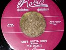 1950s Doo-Wop 45 - THE VELVETS 