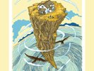 SLOWDIVE CONCERT POSTER LIMITED EDITION SCREEN PRINT BY SABRINA GABRIELLI