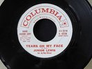 JUNIOR LEWIS Tears On My Face original '61 PROMO modern soul groover Columbia 45