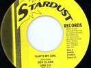 NORTHERN SOUL - DEE CLARK - THAT'S MY GIRL - STARDUST LABEL - RI