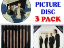 DAVID BOWIE - 12” PICTURE DISC - 3 PACK   FANTASTIC DEAL   2 COOL