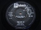 KENNY MILLER = Take My Tip [David Bowie-Manish Boys] = EX = STATESIDE SS 405