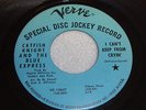 CATFISH KNIGHT BLUE EXPRESS Cant Keep From & Deathwise 1968 VERVE PSYCH PROMO 45