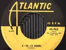 * RUTH BROWN 5-10-15 Hours/Be Anything BLUES ROCKER R&B Yellow Atlantic 45 HEAR