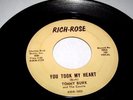 doo wop - tommy burk & the counts ( you took my heart ) rich rose records   rare