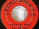 RARE ( R&B SOUL MOD JAZZ 45 ) 1961- RAY BRYANT COMBO - SACK O' WOE - VG