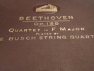 BEETHOVEN QUARTET IN F MAJOR OP135 BUSCH STRING QUARTET HMV DB2113-2116