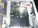 beatles hey  jude, beatles again 1st press with shrink, cover ex lp ex
