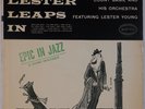 COUNT BASIE & LESTER YOUNG: Lester Leaps In USA EPIC Jazz Orig Vinyl LP VG++