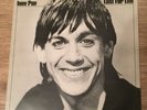 Rare Original 1977 Iggy Pop List For Life 12