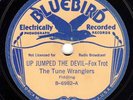78rpm – The Tune Wranglers – Up Jumped The Devil – Bluebird 6982