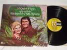 RICHARD & PATTI ROBERTS-A Quiet Place (1972) LIGHT LP *Autographed*