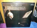 WILHELM BACKHAUS BEETHOVEN PIANO SONATAS BOX DECCA SXLA 9LP ORIGINAL  1st LABEL