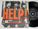 Very rare The Beatles single 45 Help  Parlophone R 5305 Sweden VG++/VG++