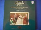Philips Bach Violn Sonatas and Partitas  Felix Ayo  Ex+  2 lps