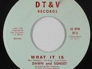 Funk/Sweet Soul 45 - Dawn and Sunset - What It Is - DT&V - VG++ mp3