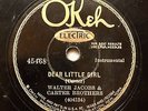 WALTER JACOBS + CARTER BROS Okeh 45468 RARE Mississippi Sheiks 10