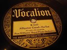 JAZZ FESS WILLIAMS ROYAL FLUSH Alligator Crawl / Ozark Blues VOCALION 1117 E