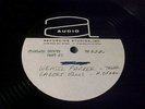 UNRELEASED R&B JAZZ 78 ACETATE Audio Rec. Studio Ohio WEASEL PARKER LABERT ELLIS